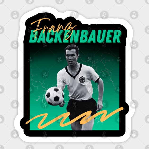 Franz backenbauer***original retro Sticker by OtakOtak